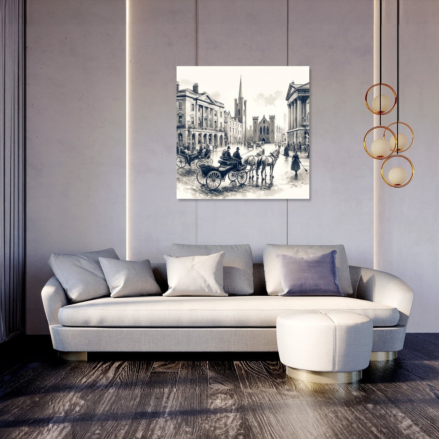 Victorian Dublin Canvas