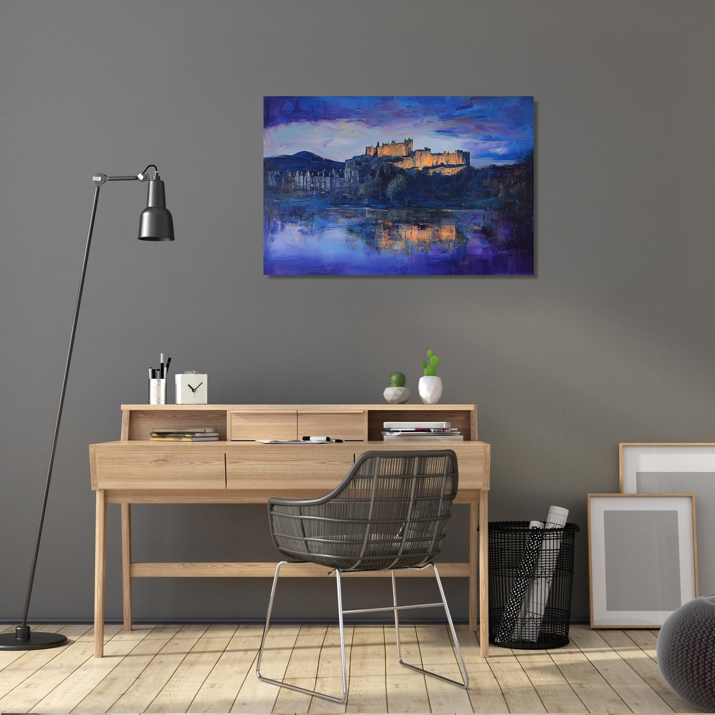 Stirling Castle Twilight Canvas