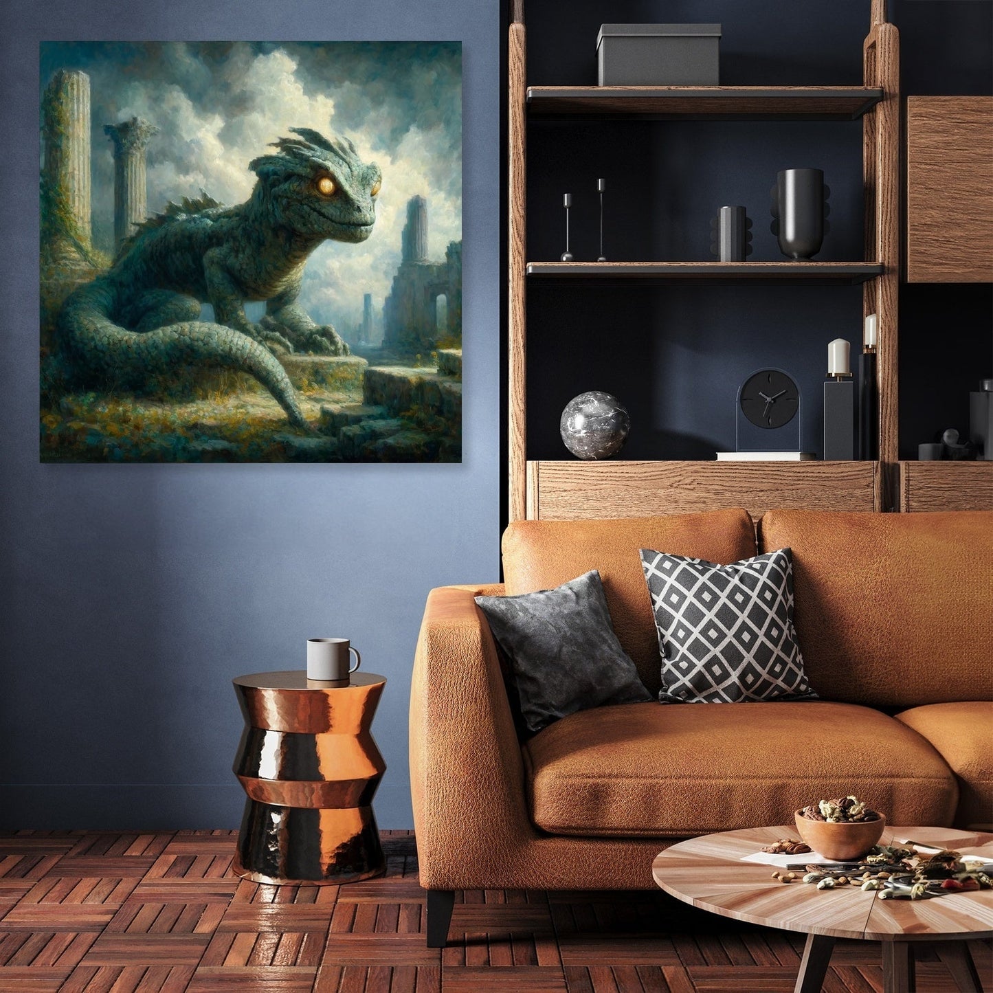 Forgotten Basilisk Ruins Canvas