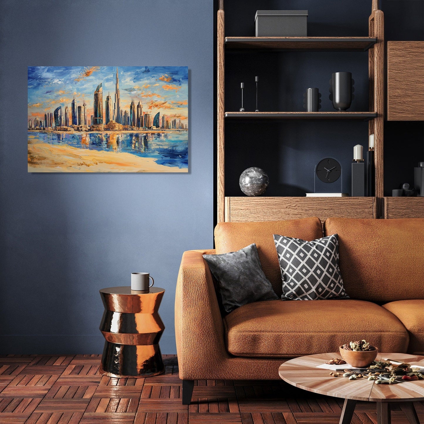 Dubai Skyline Canvas