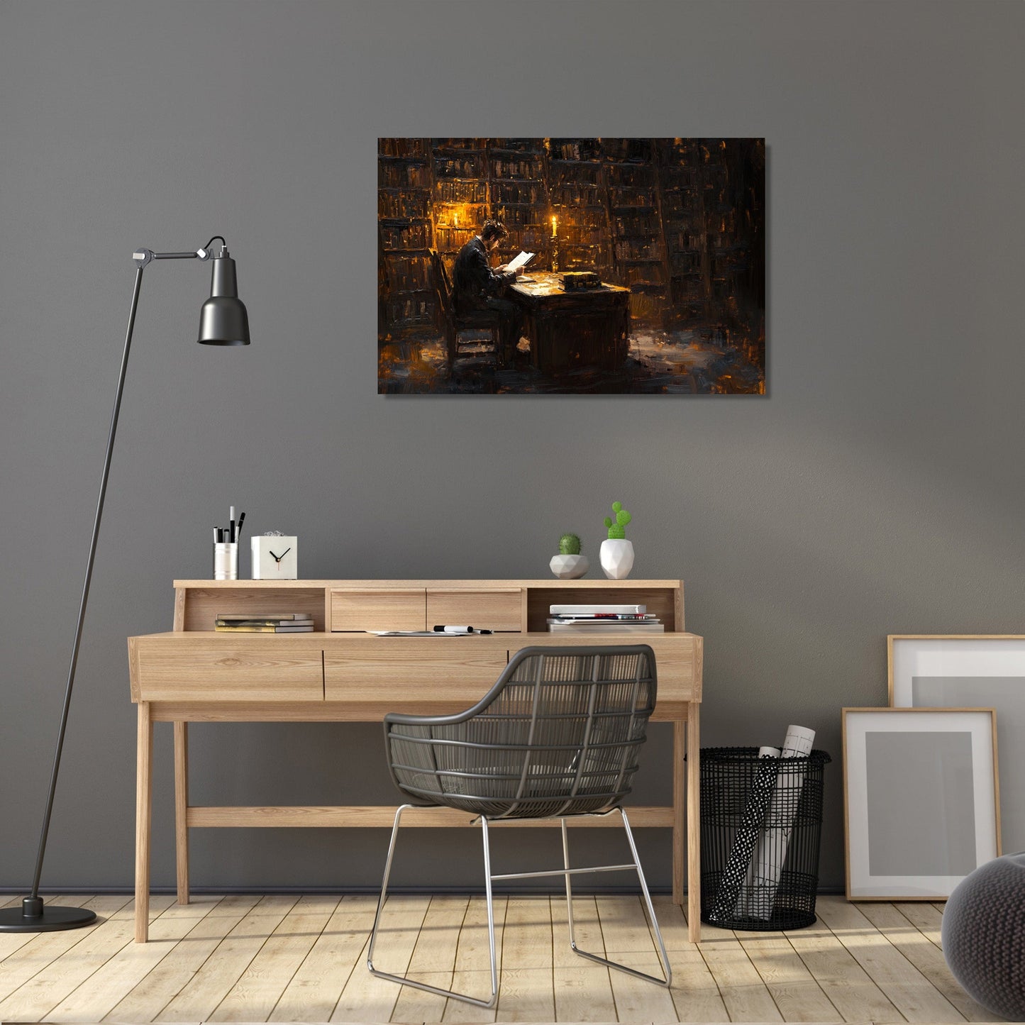 Writer's Parchment Canvas