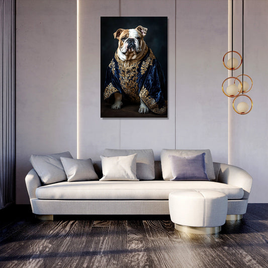 Royal Bulldog Canvas