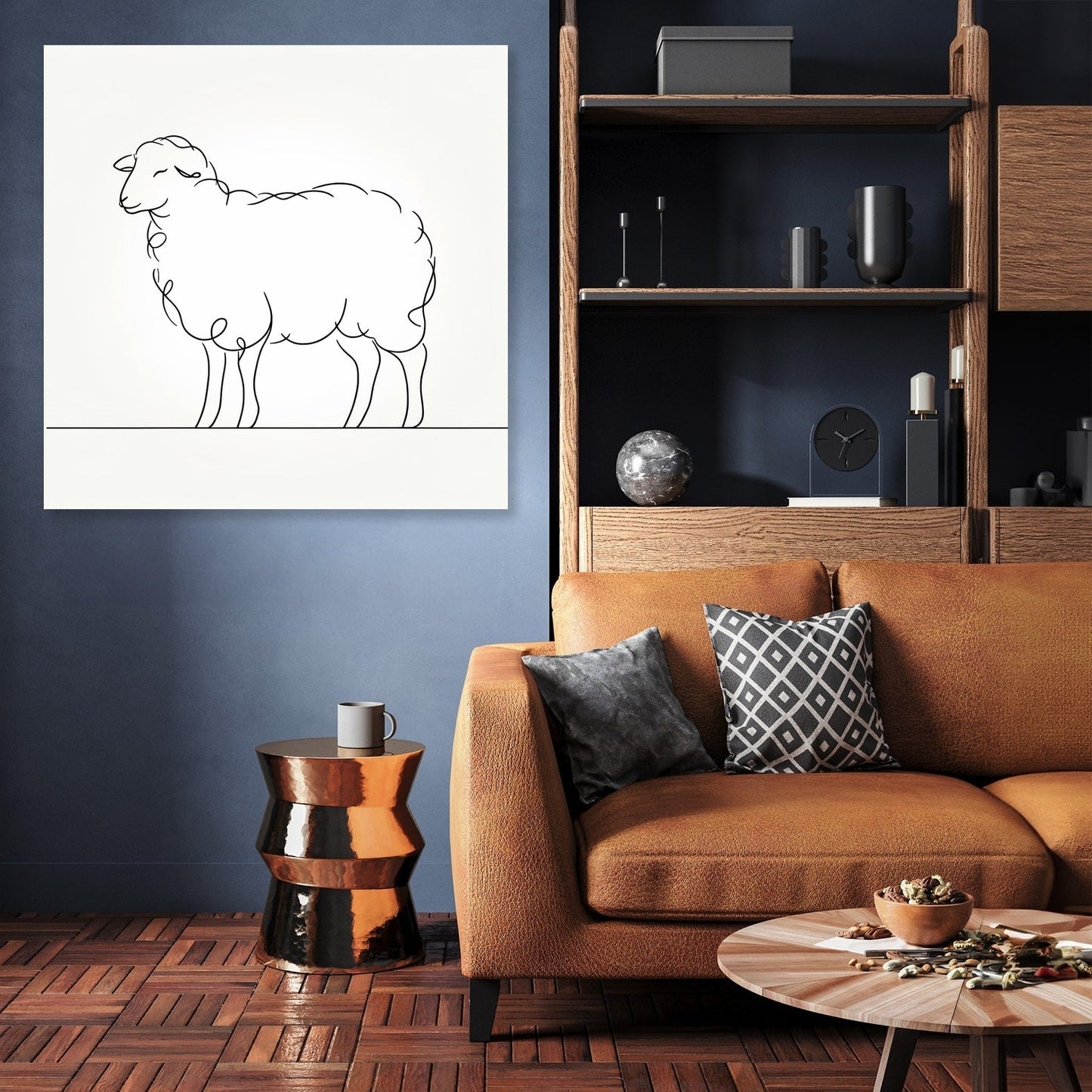 Essence of Sheep Canvas