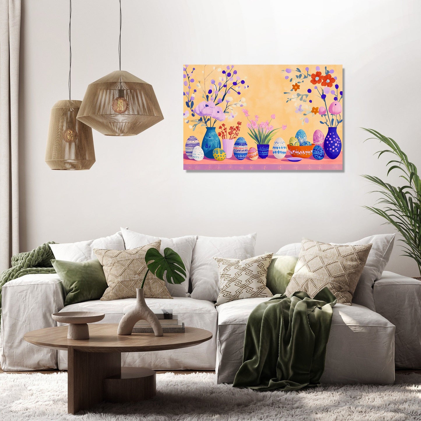 Easter Feast Celebration Canvas