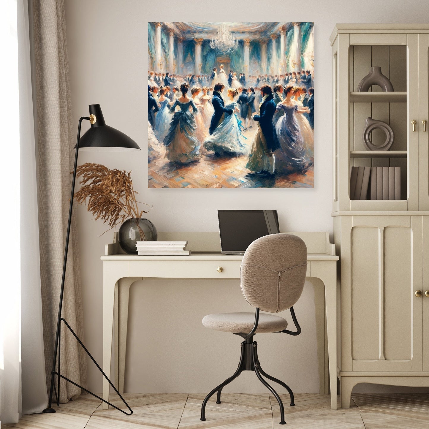 Whimsical Encounter Canvas
