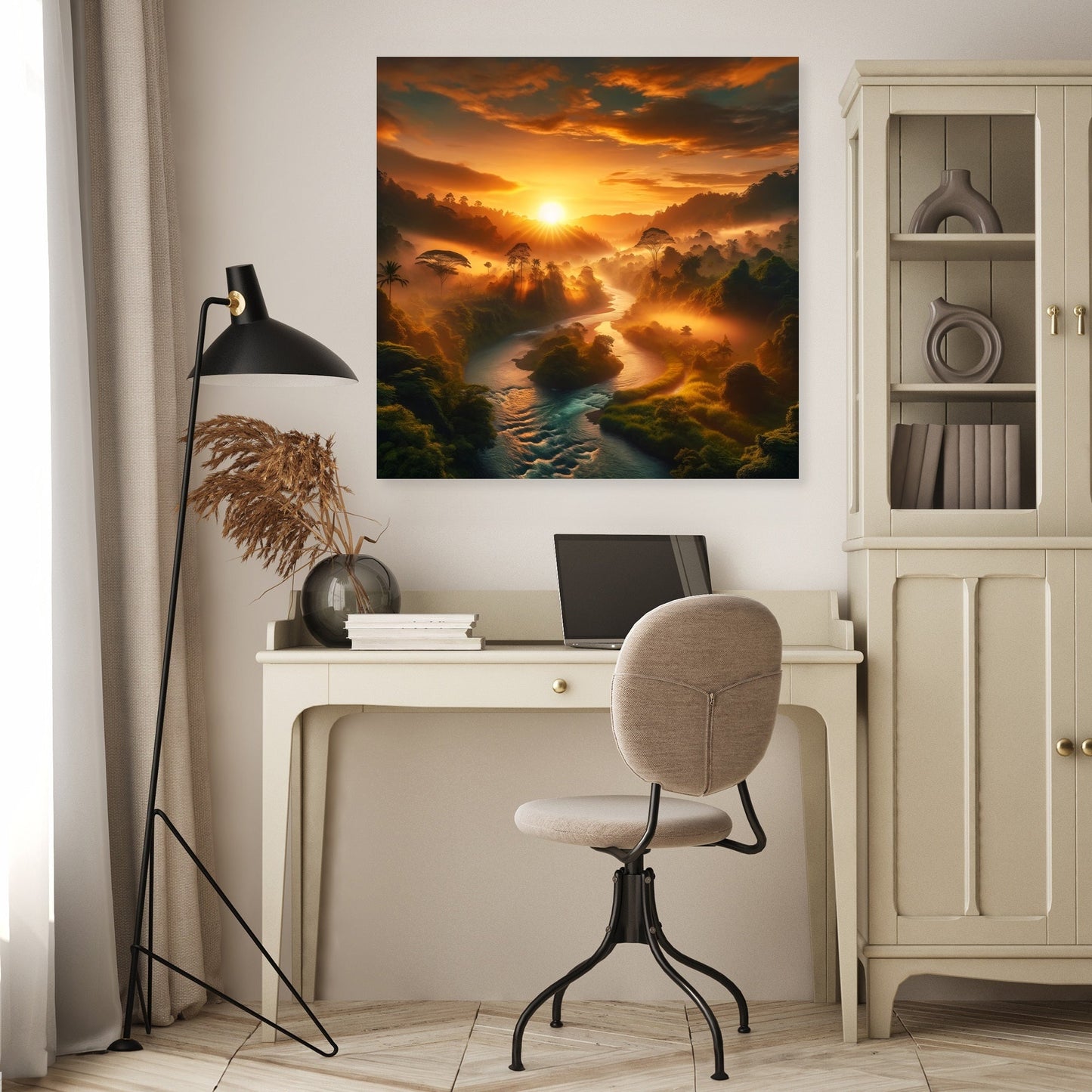 Dhace Sunrise Serenity Canvas