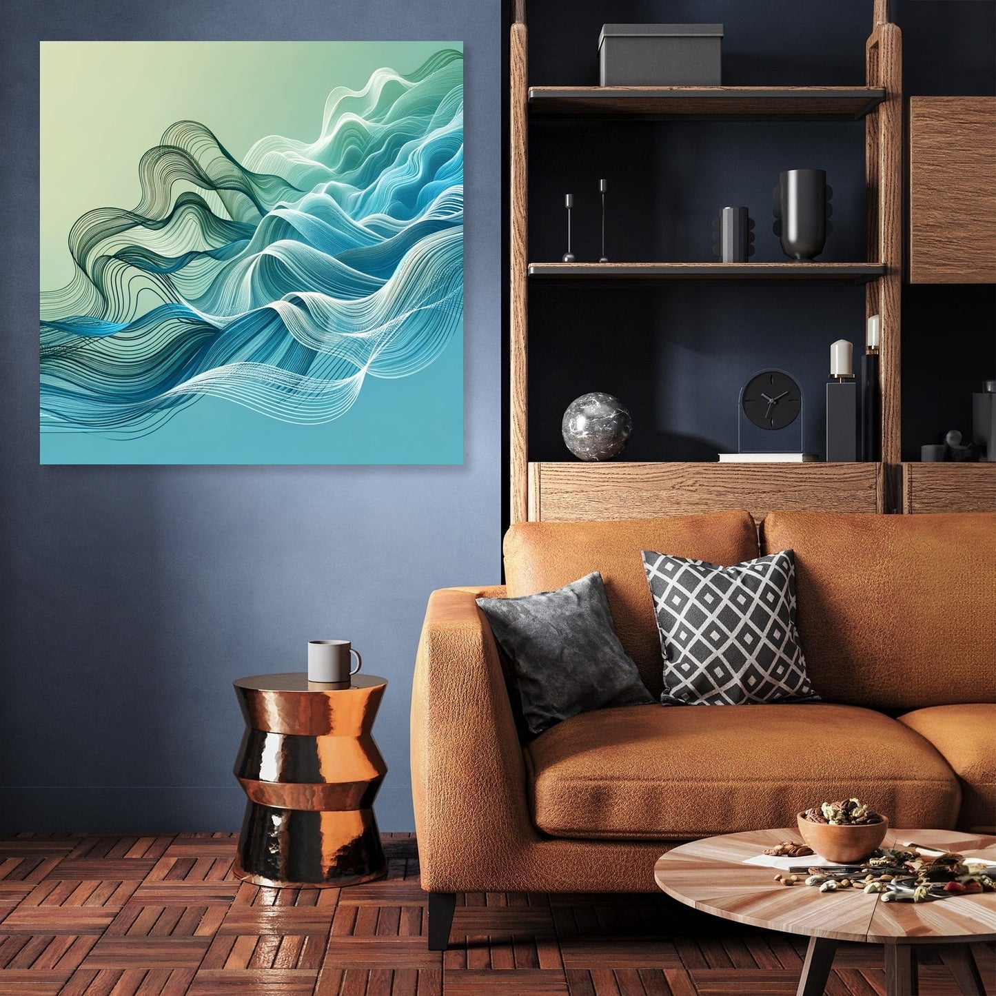 Ocean Waves Canvas