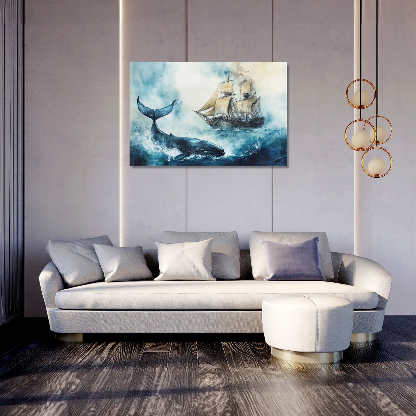 Nautical Encounter Canvas