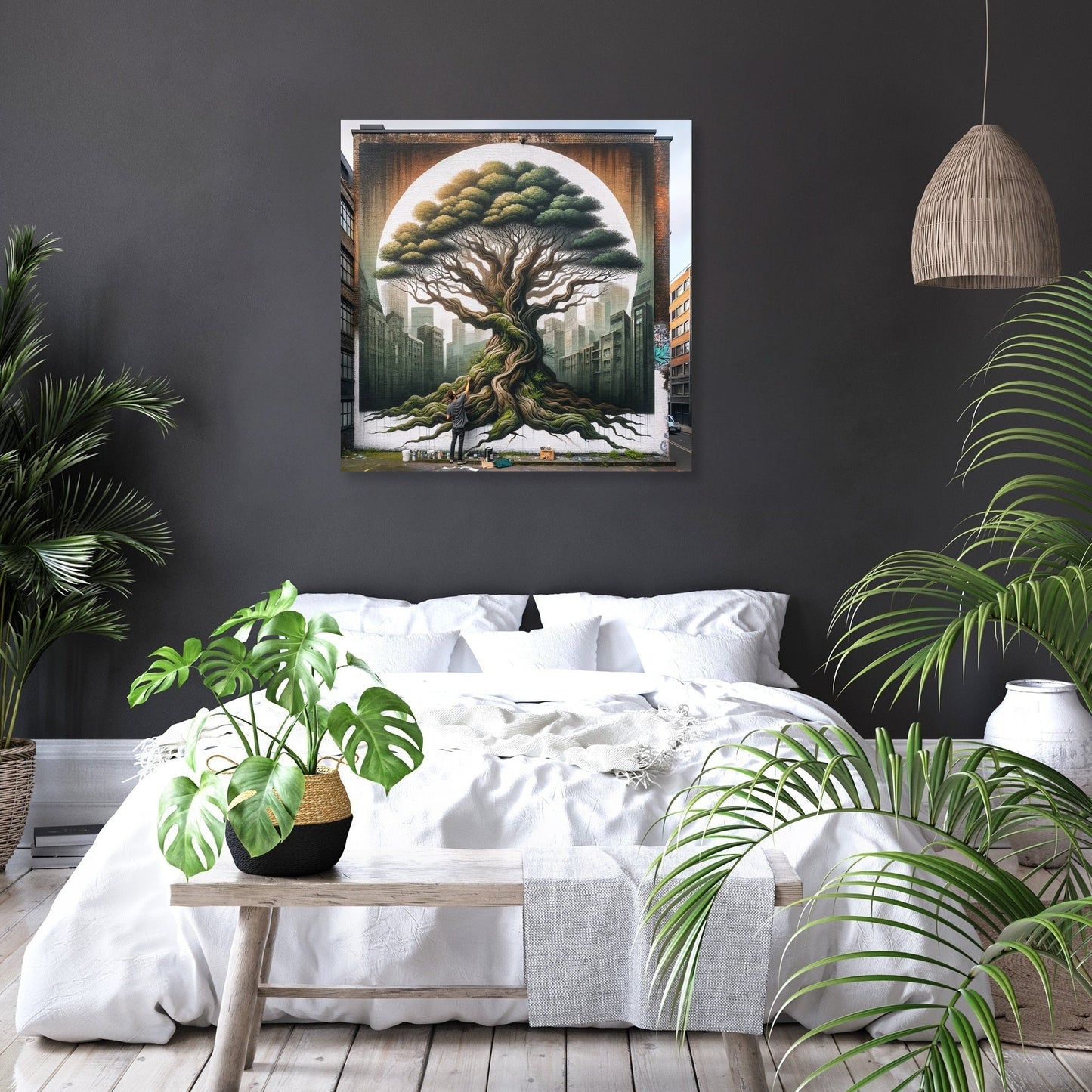 Graffiti Harmony Canvas