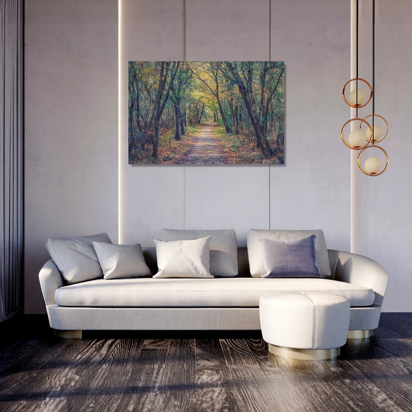 Nostalgic Wild Berry Canvas