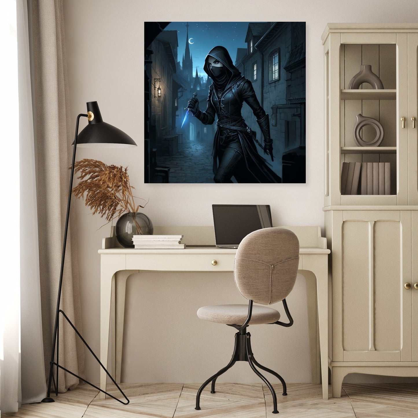 Stealthy Assassin Canvas