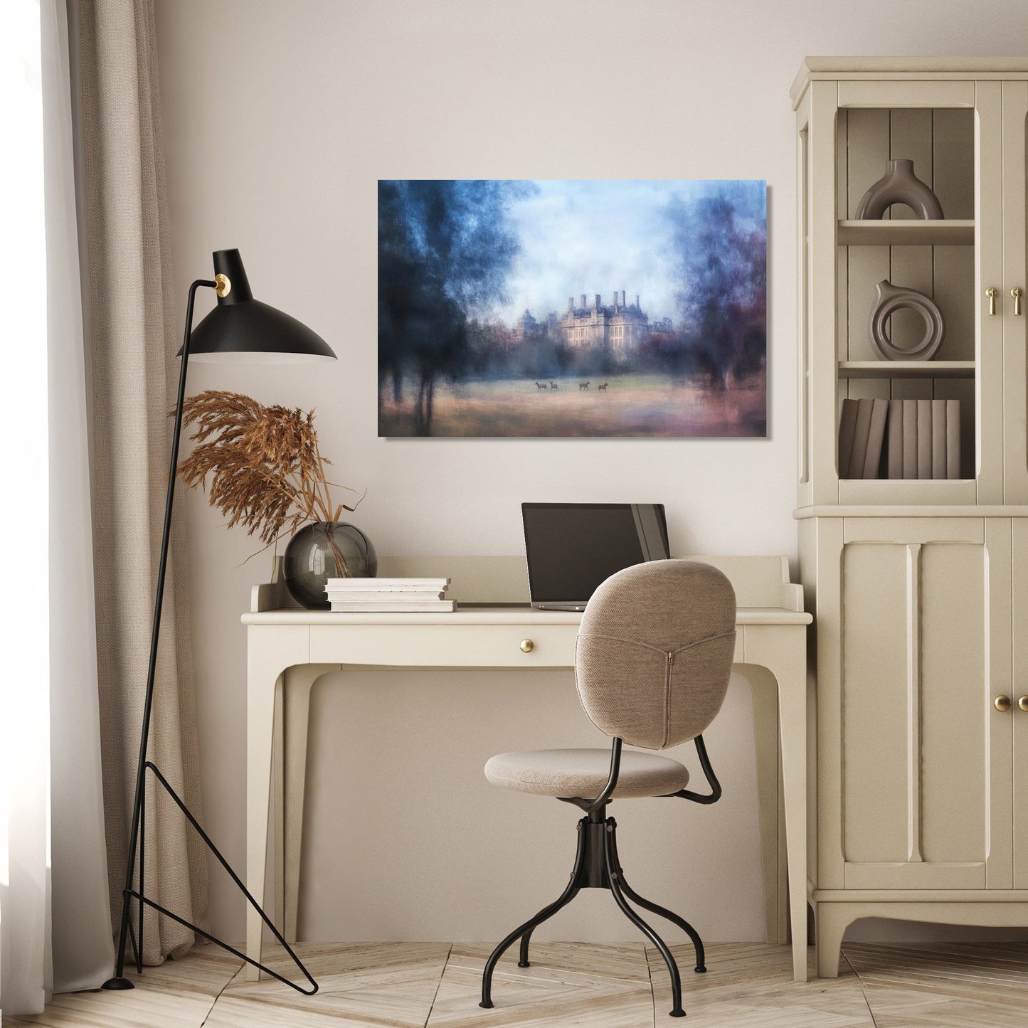 Wollaton Hall Twilight Canvas