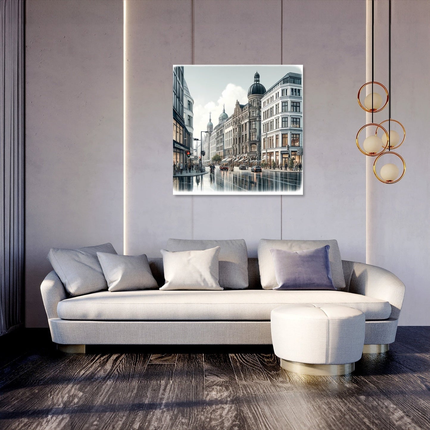 Friedrichstrasse Berlin Canvas
