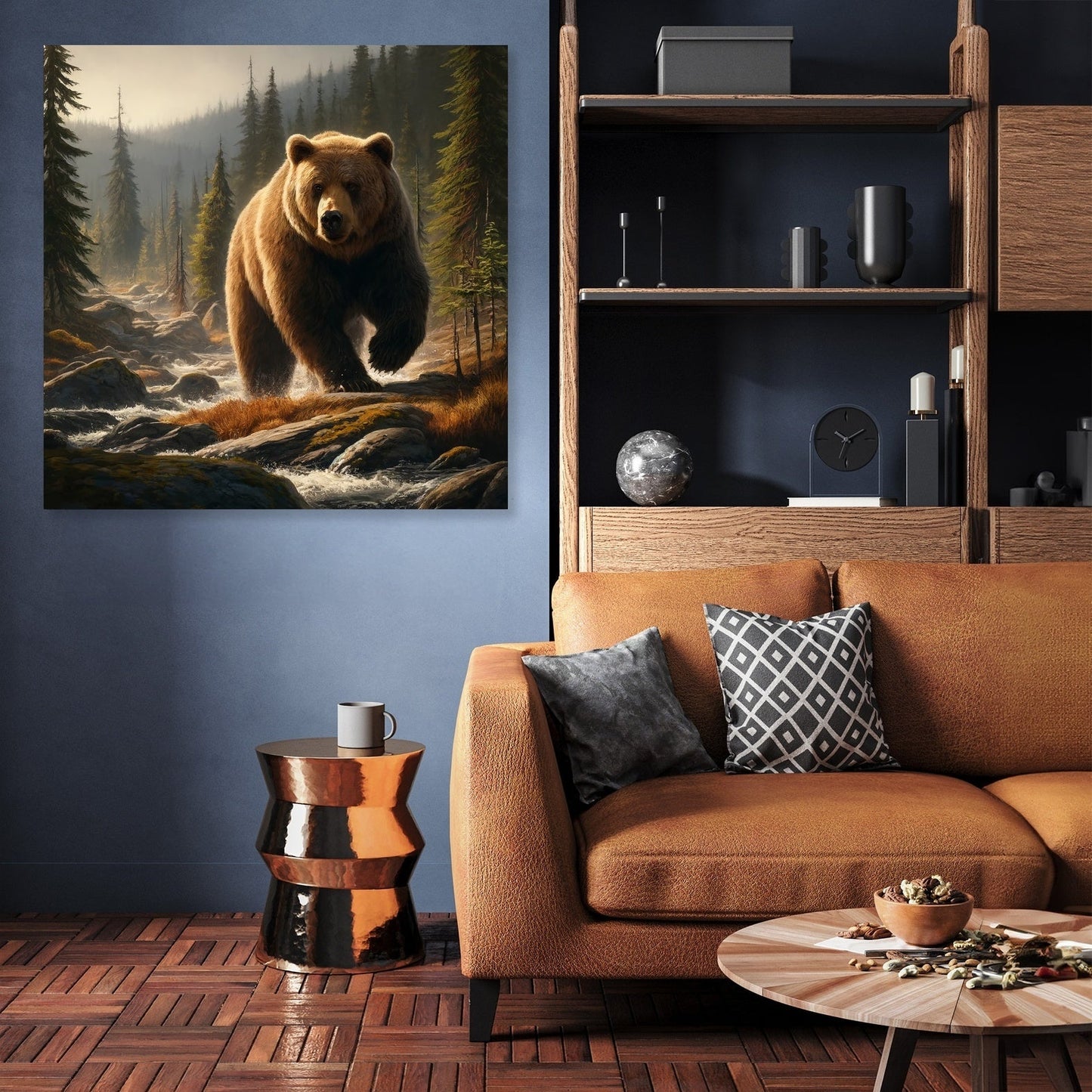 Majestic Bear Canvas