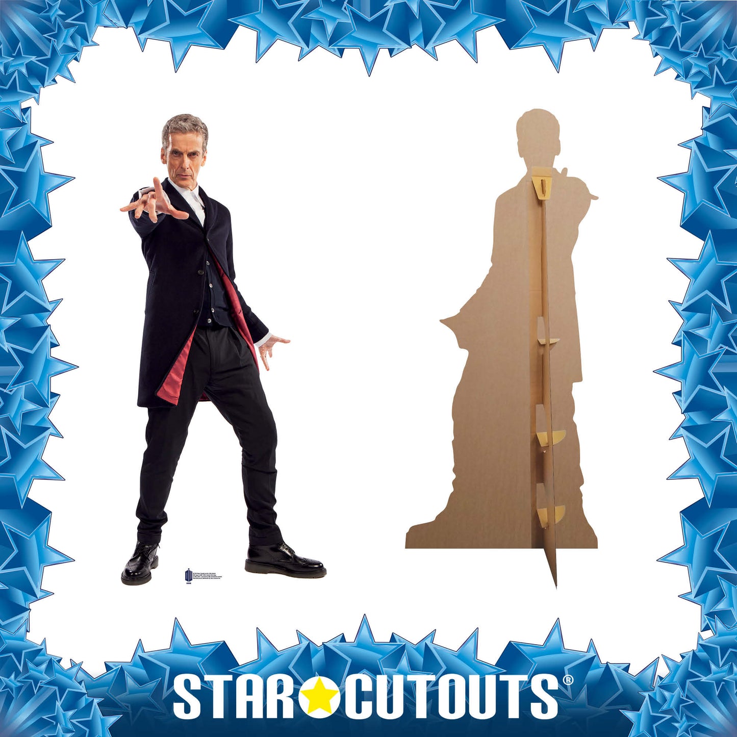 SC759 Peter Capaldi Doctor  Cardboard Cut Out Height 180cm