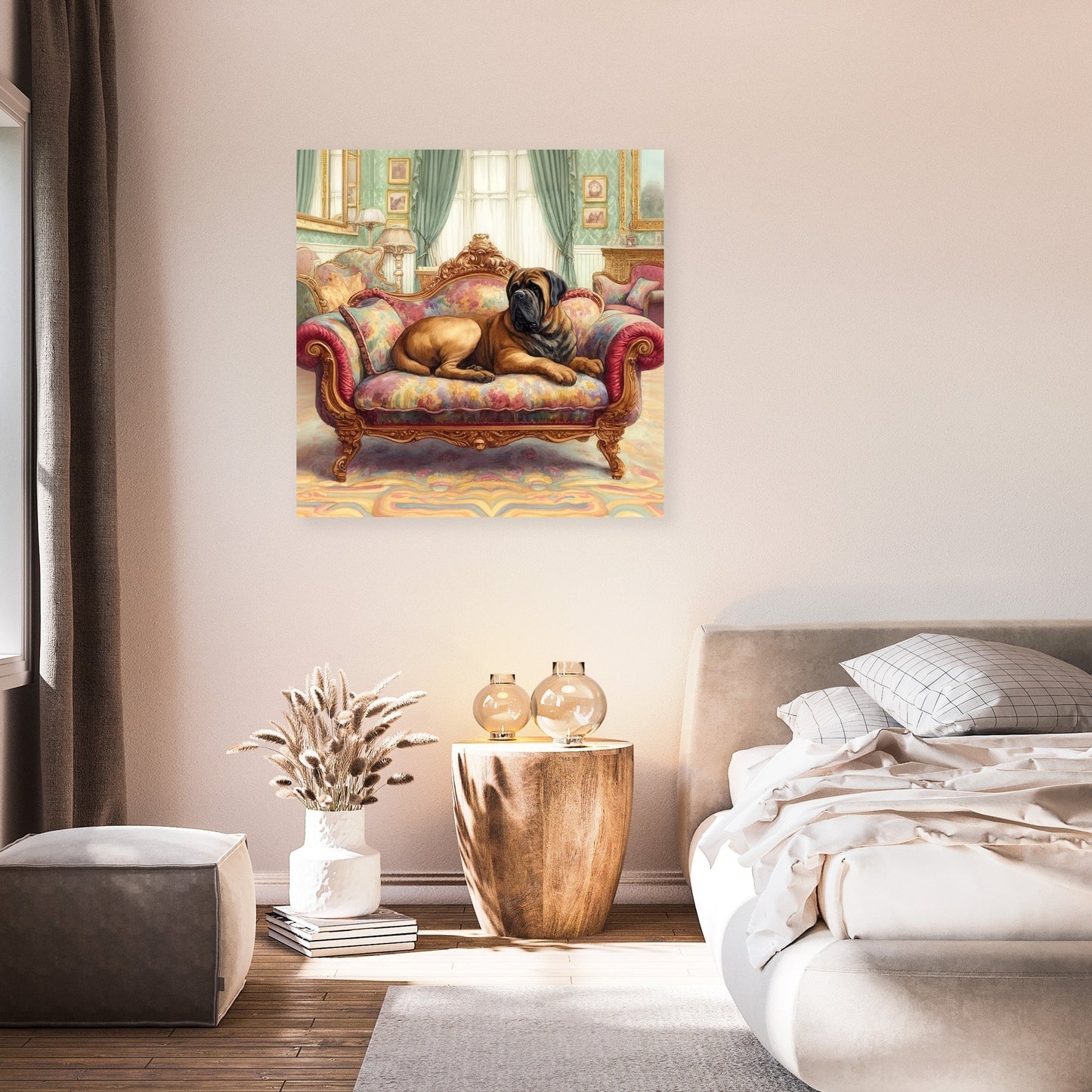Victorian Leisure Bullmastiff Canvas