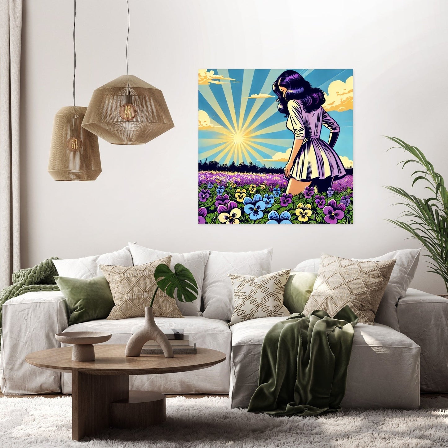 Sunlit Serenity Canvas
