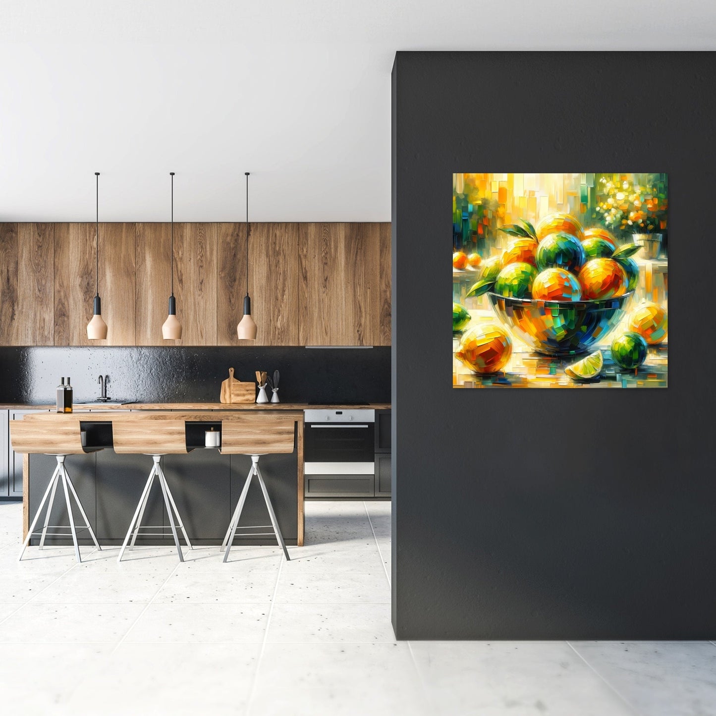 Citrus Symphony Canvas