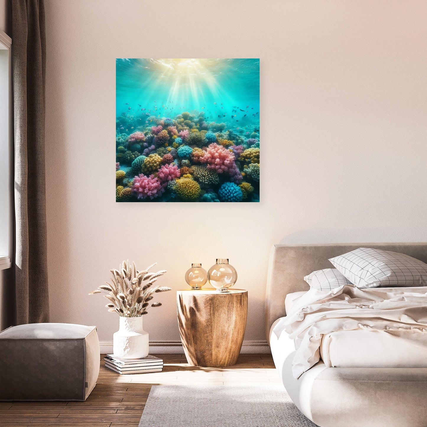 Coral Reef Serenity Canvas