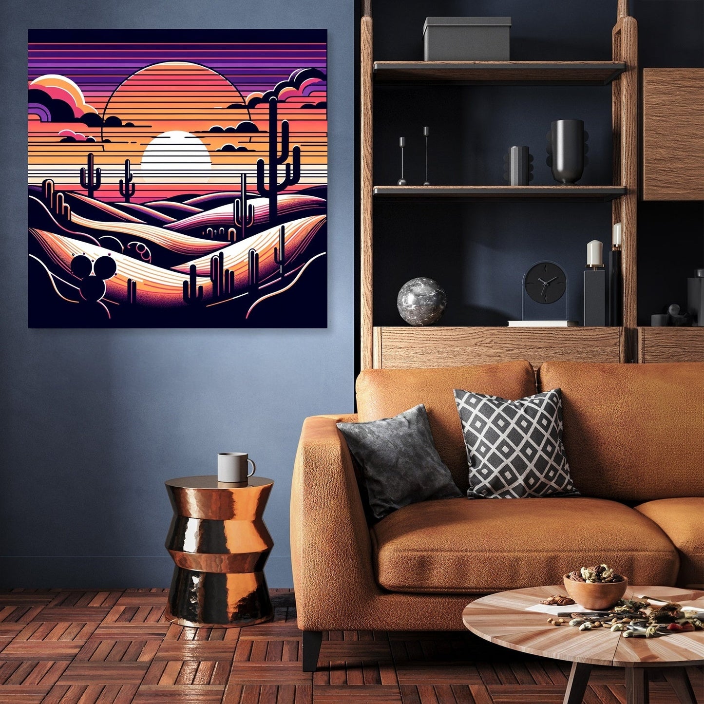 Dusk Mirage Canvas