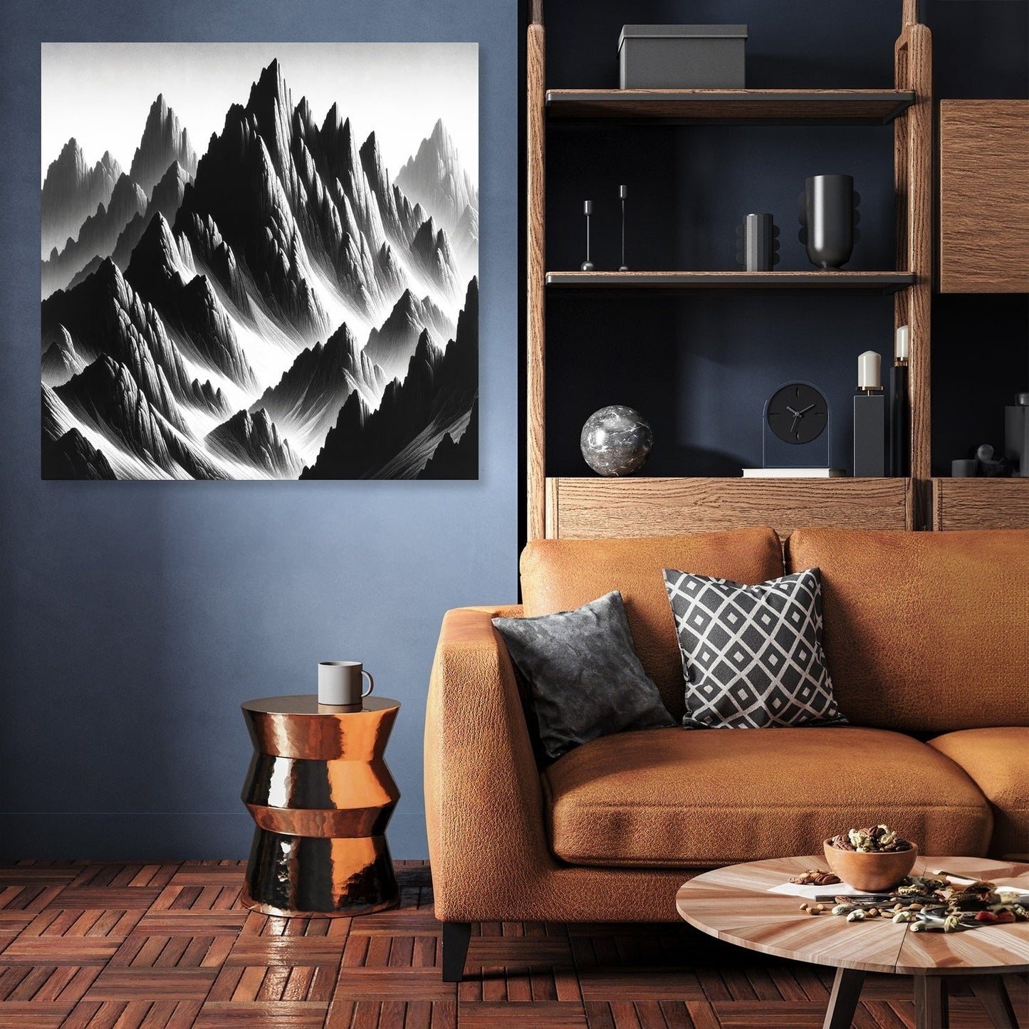 Summit Shadows Canvas