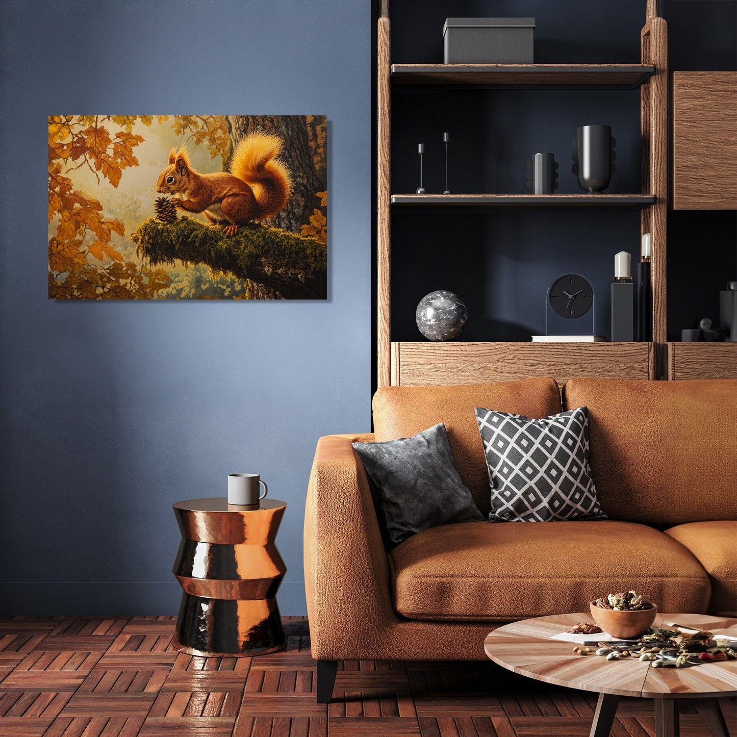 Red Squirrel Sanctuary Canvas