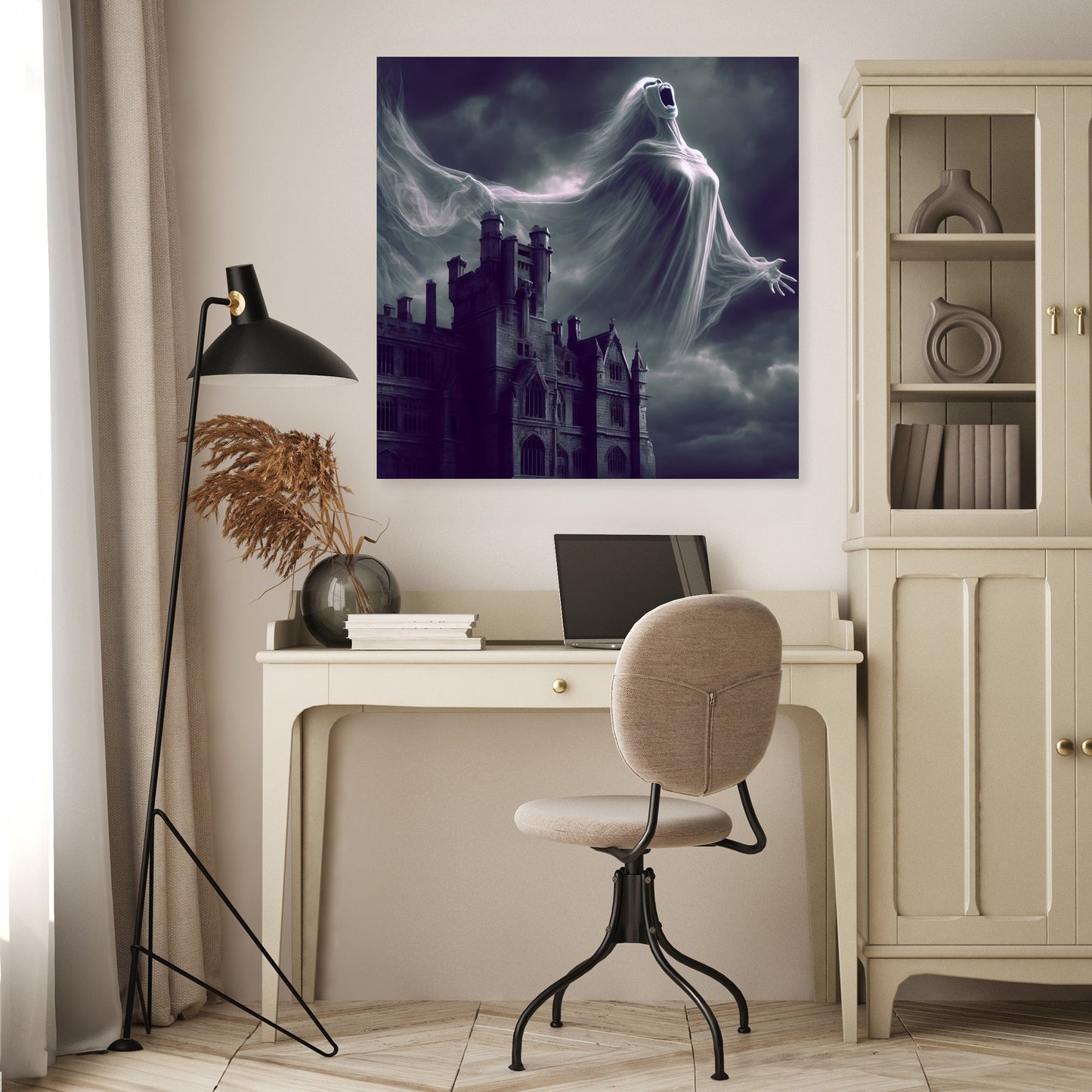 Haunting Echoes Banshee Canvas