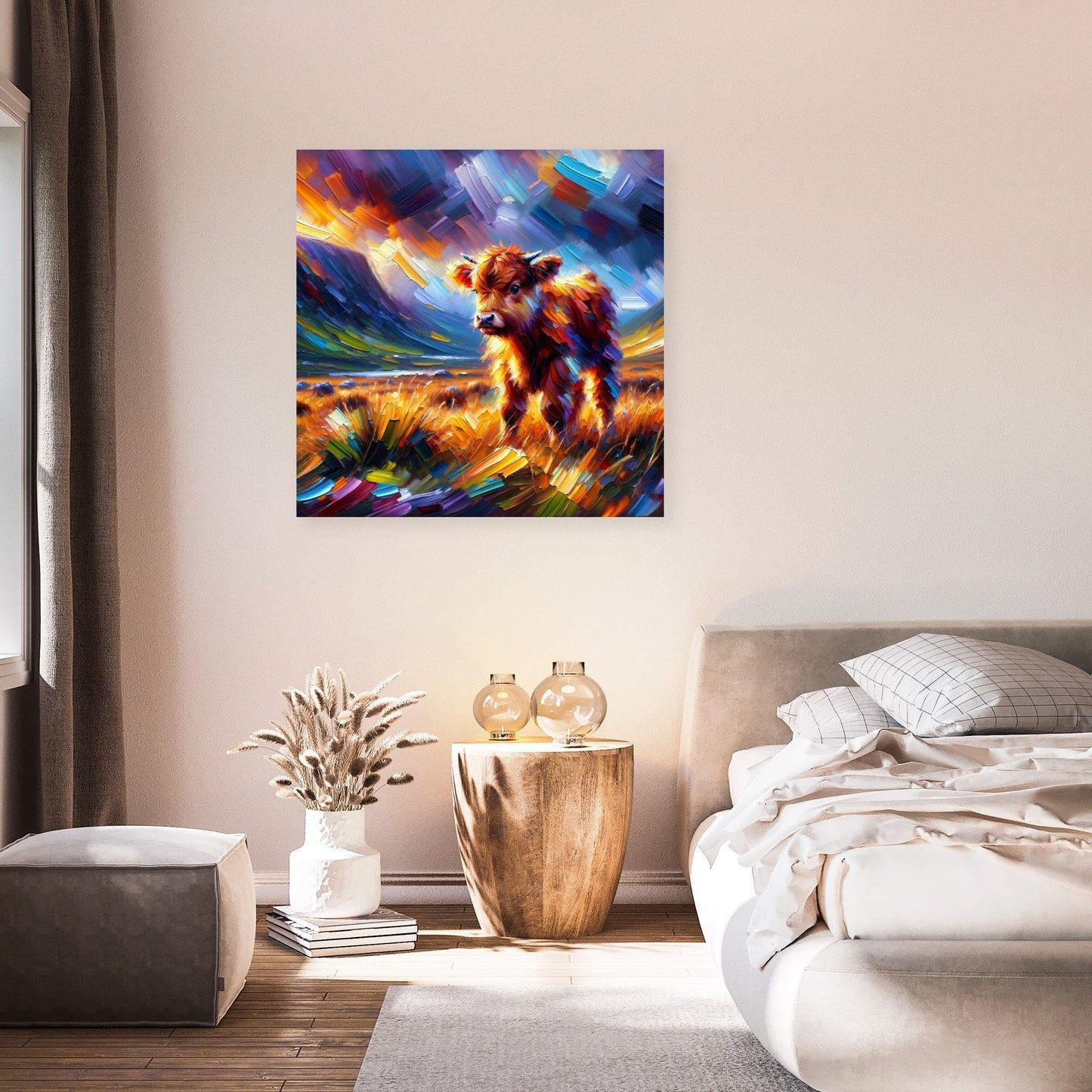 Highland Emotion Canvas