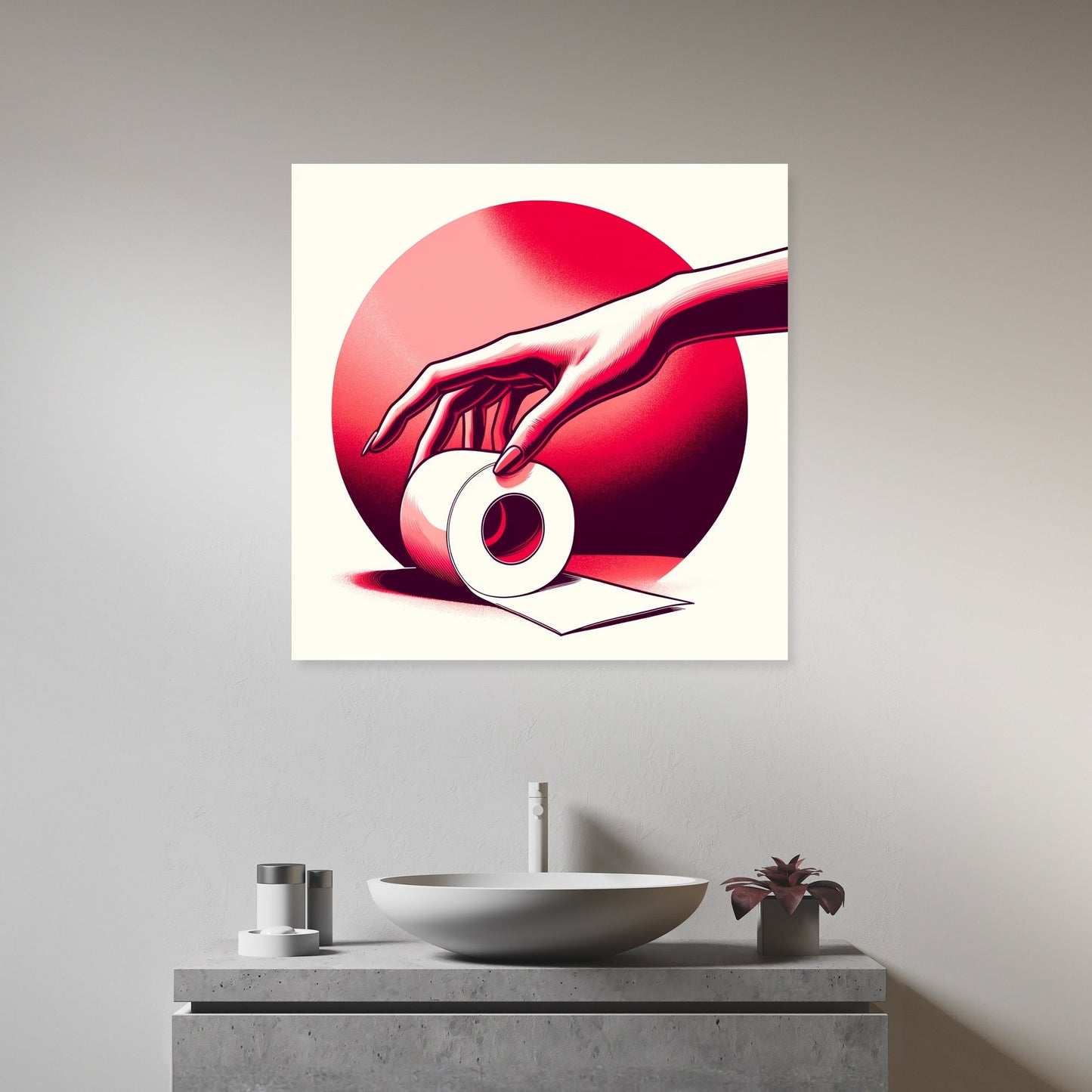 Graceful Reach Canvas