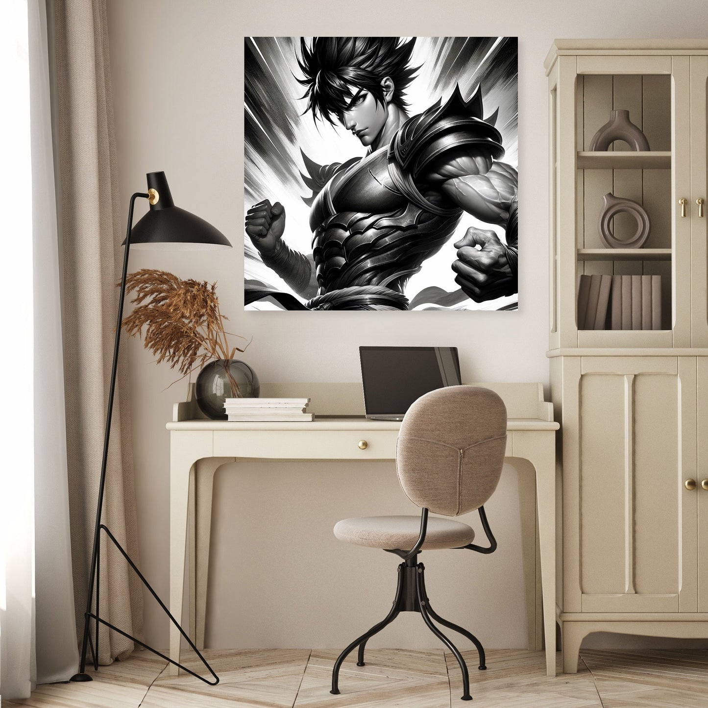 Prideful Warrior Canvas