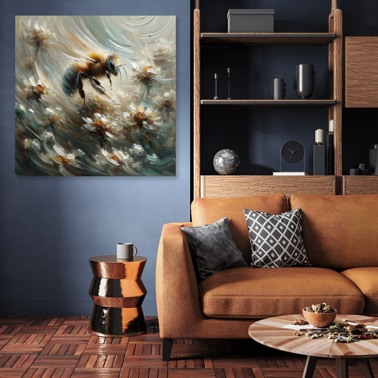 Whirlwind Dance Bee Canvas