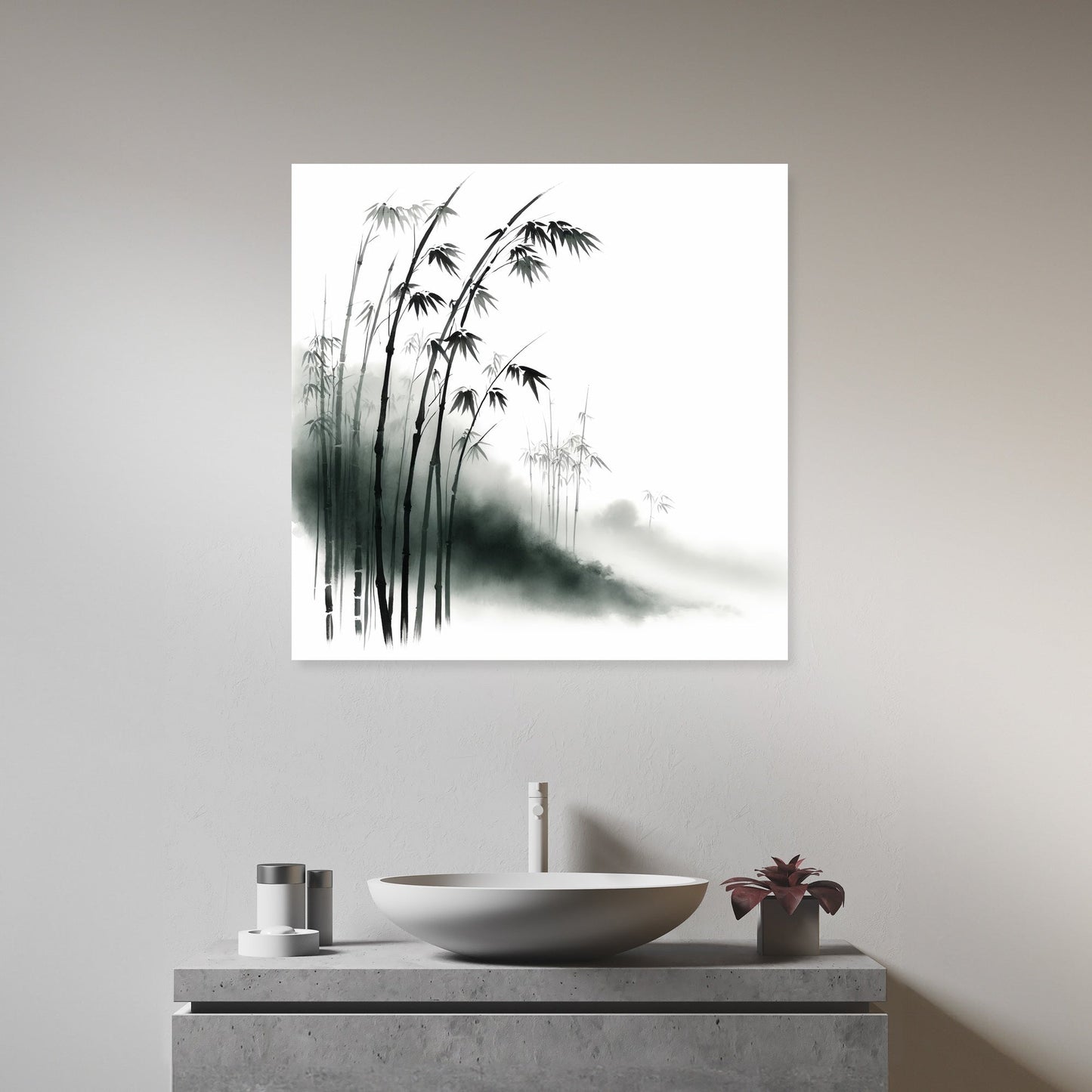 Bamboo Serenity Canvas