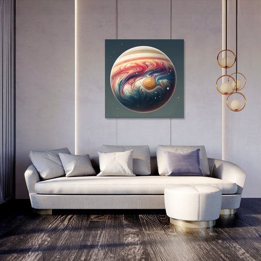 Eccentric Jupiter Canvas