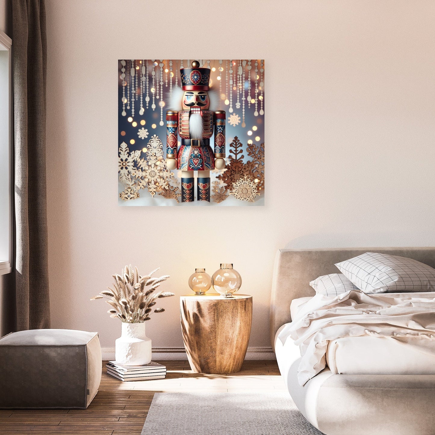 Enchanted Nutcracker Holiday Canvas