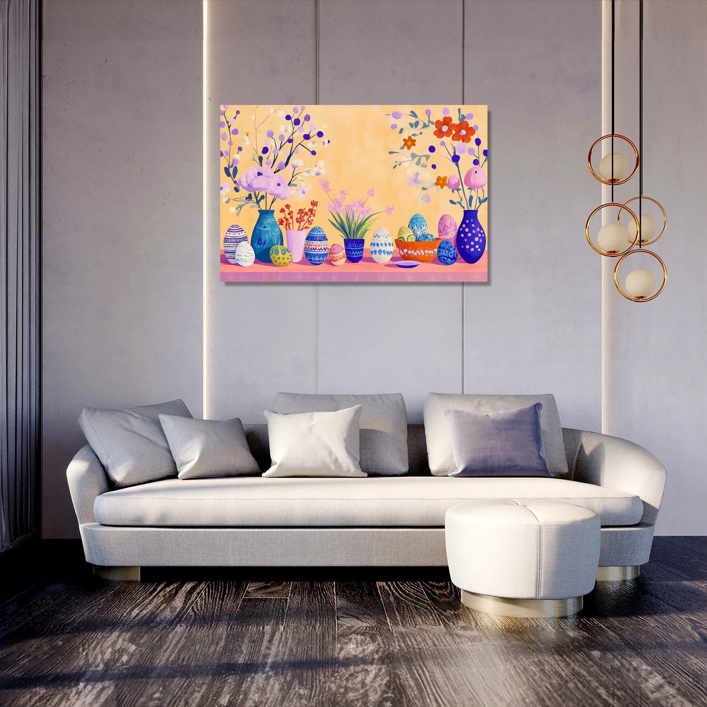 Easter Feast Celebration Canvas