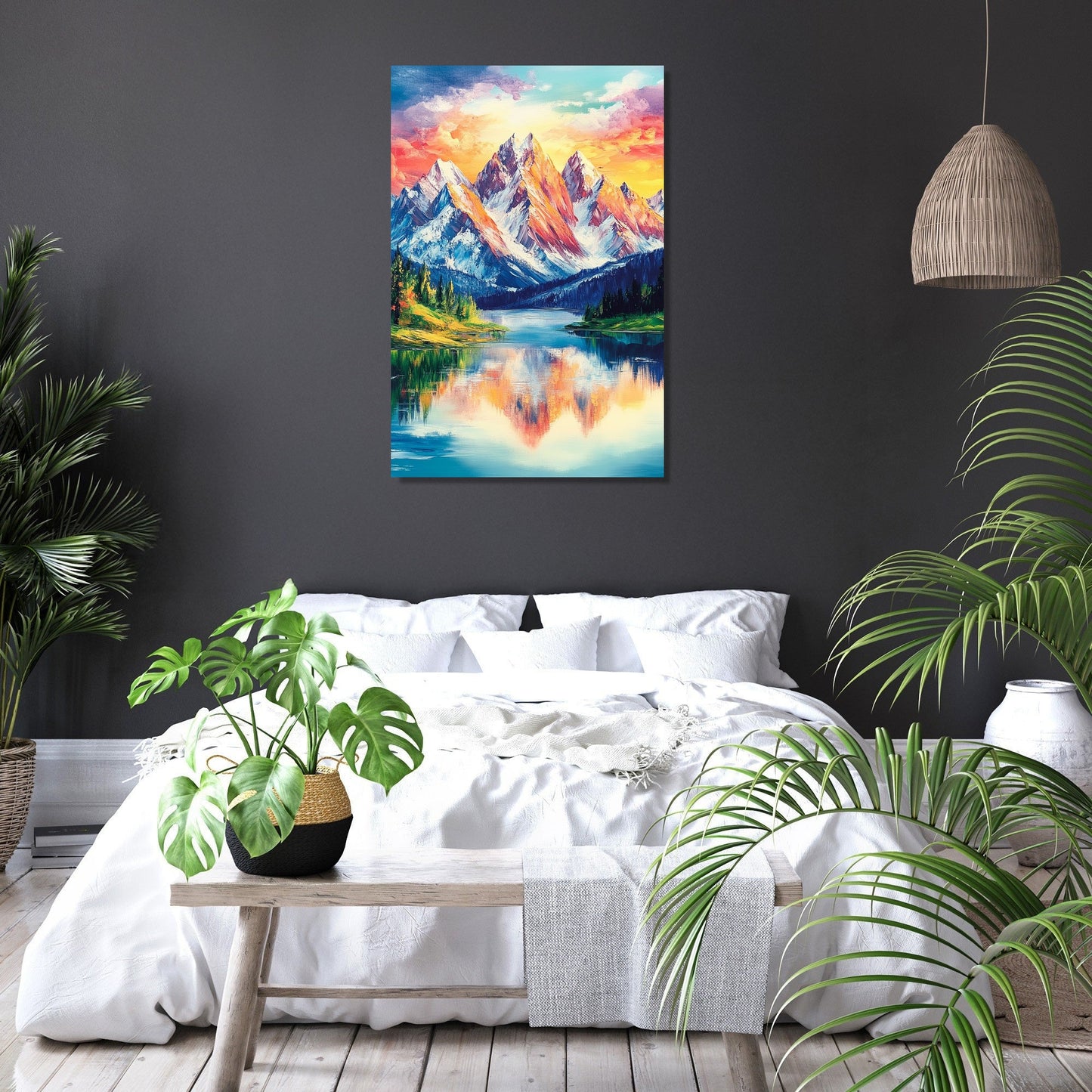 Alpine Sunset Canvas