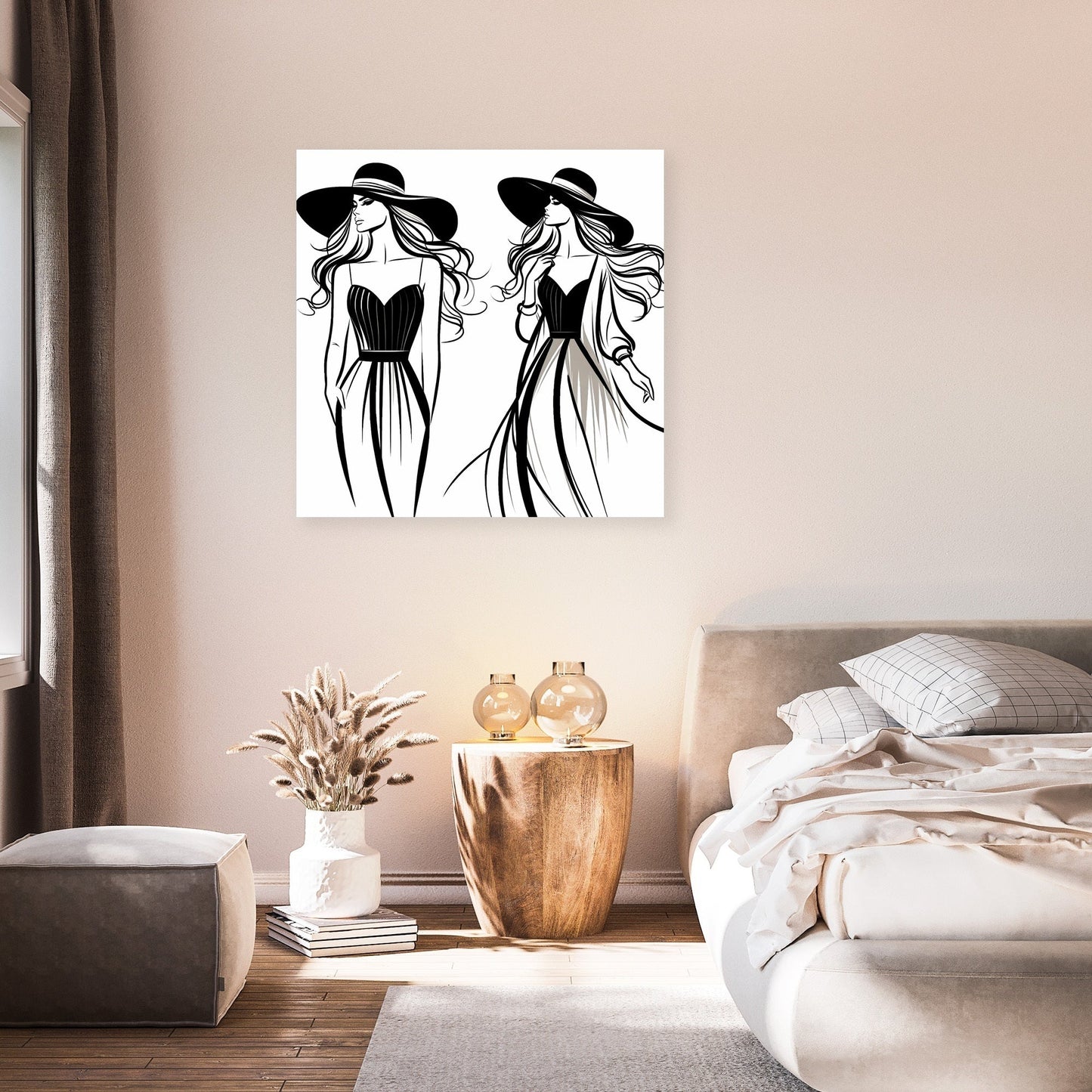 Elegant Silhouette Canvas