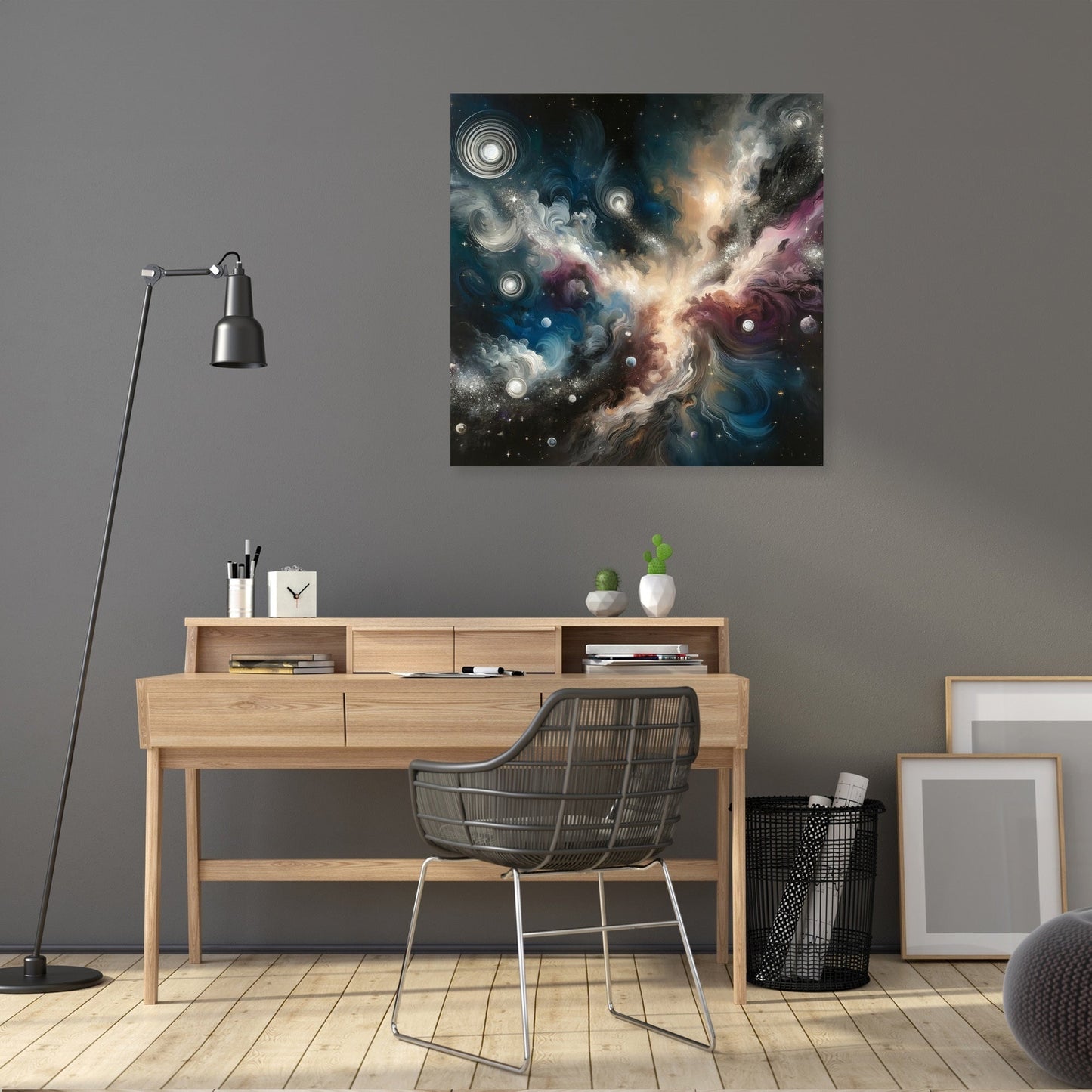 Galactic Whirl Canvas