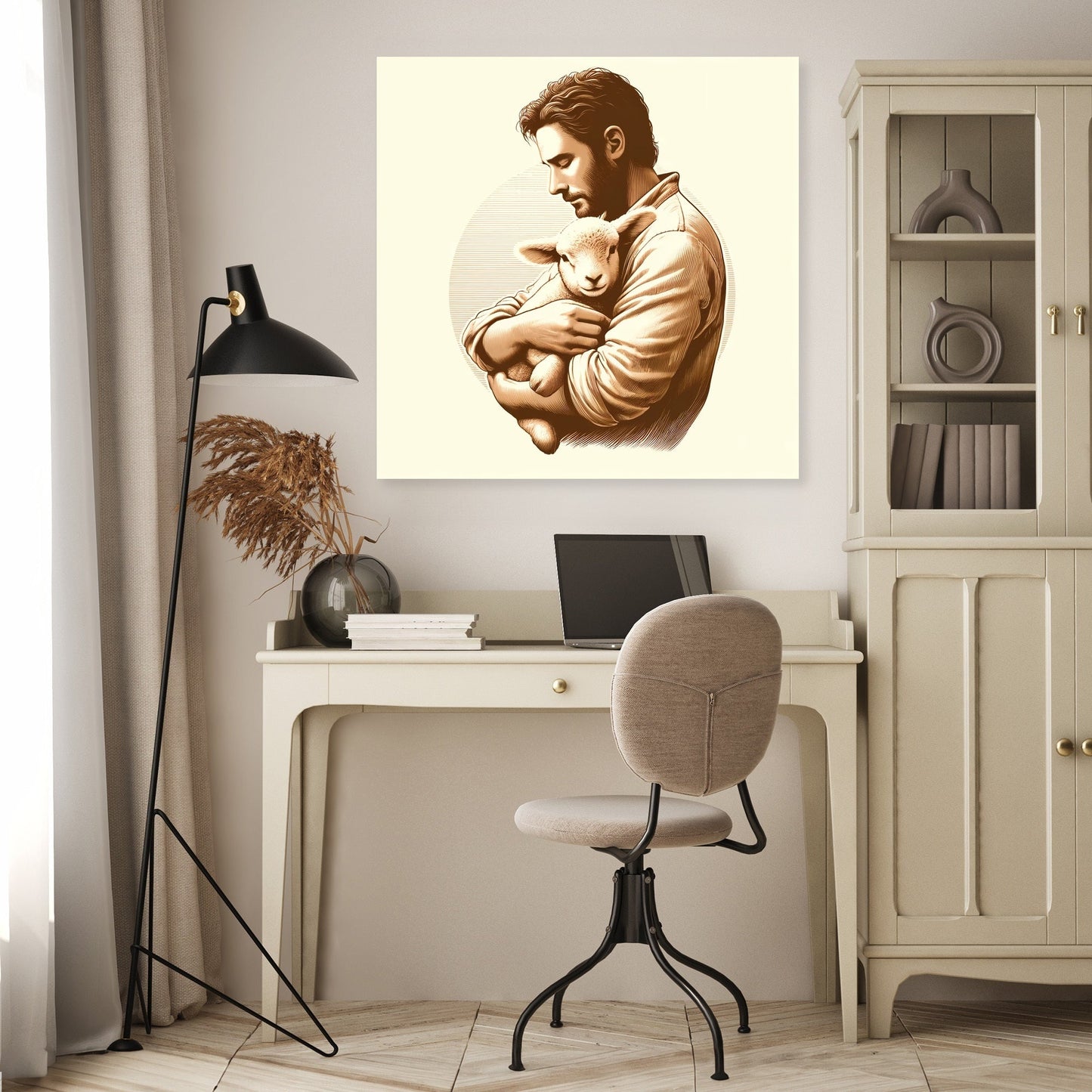 Embrace of Protection Canvas