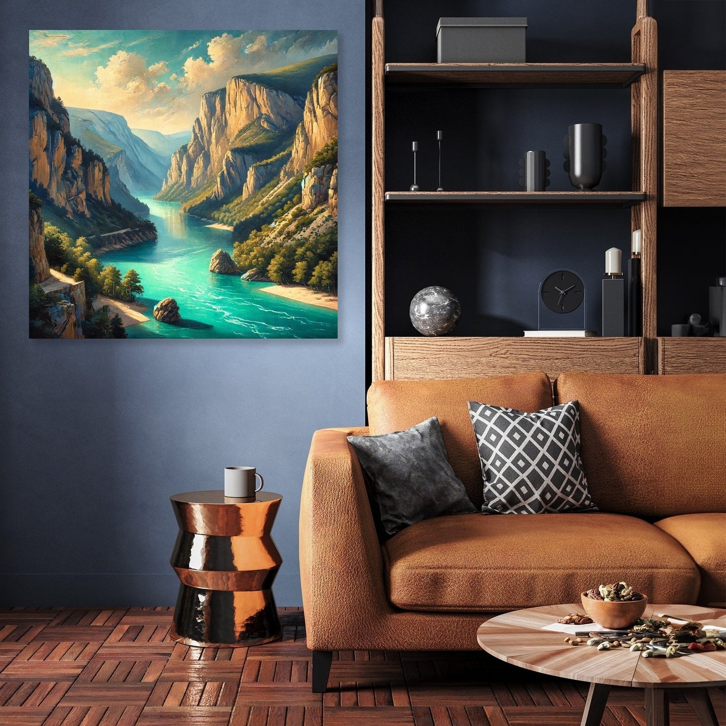 Verdon Gorge Grandeur Canvas