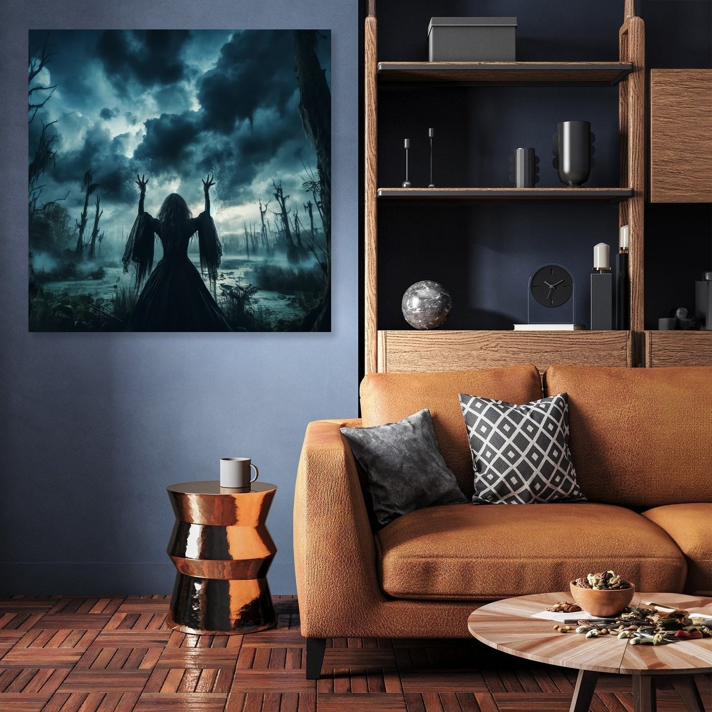 Swamp Witch's Spell Canvas