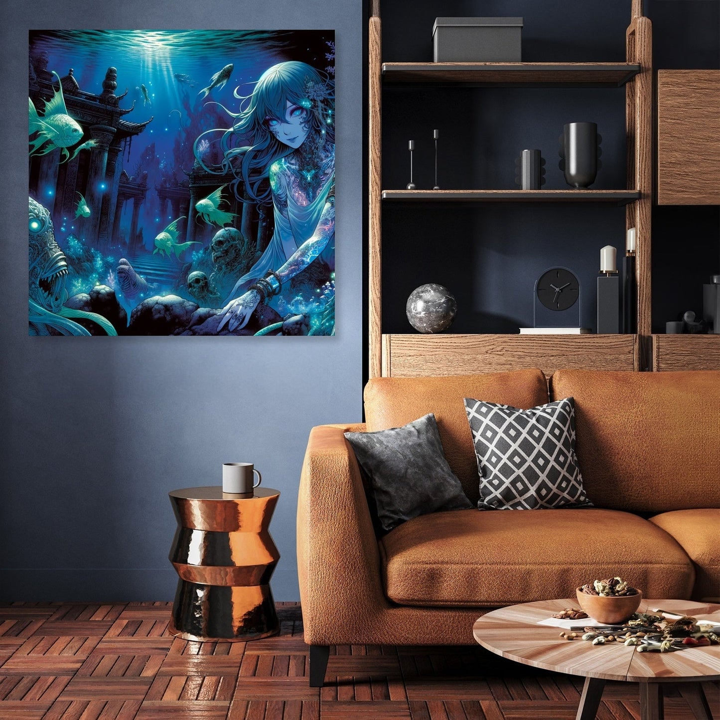 Abyssal Guardian Canvas