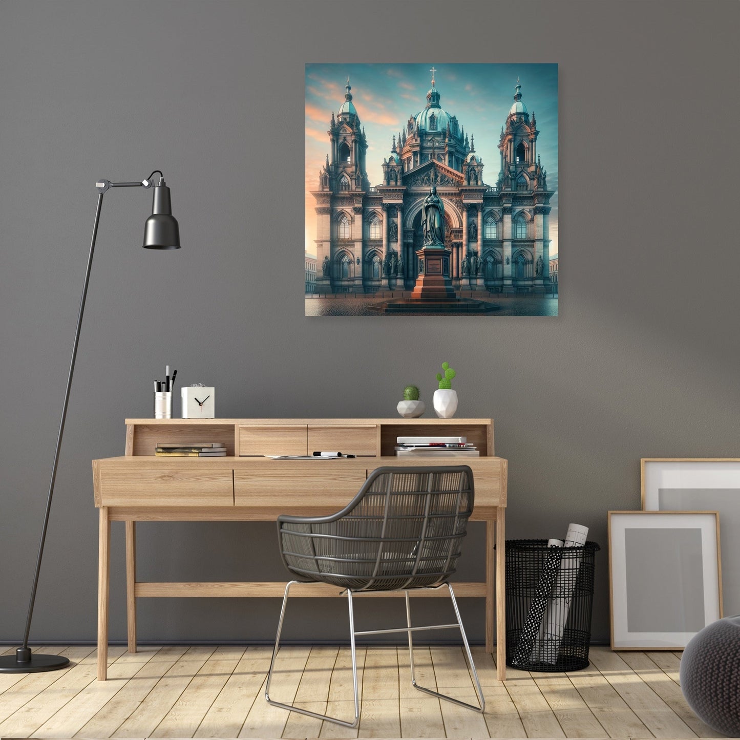 Newcastle Dawn at St. Nicholas Canvas
