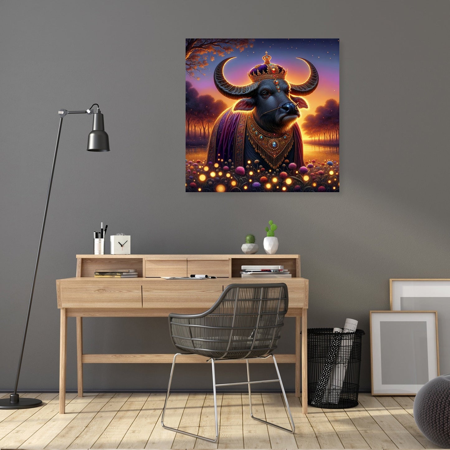 Regal Buffalo Twilight Canvas