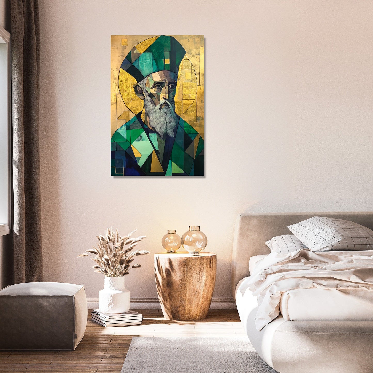 Saint Patrick's Golden Canvas