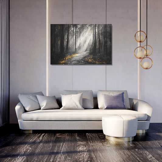 Golden Whisper Canvas