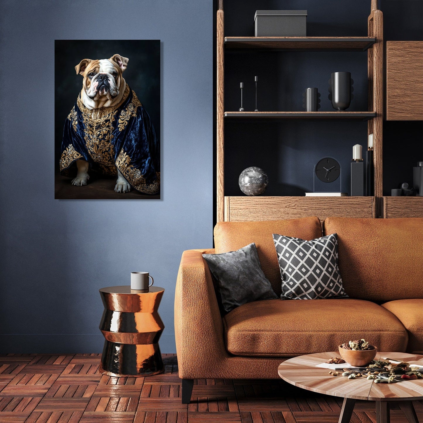 Royal Bulldog Canvas
