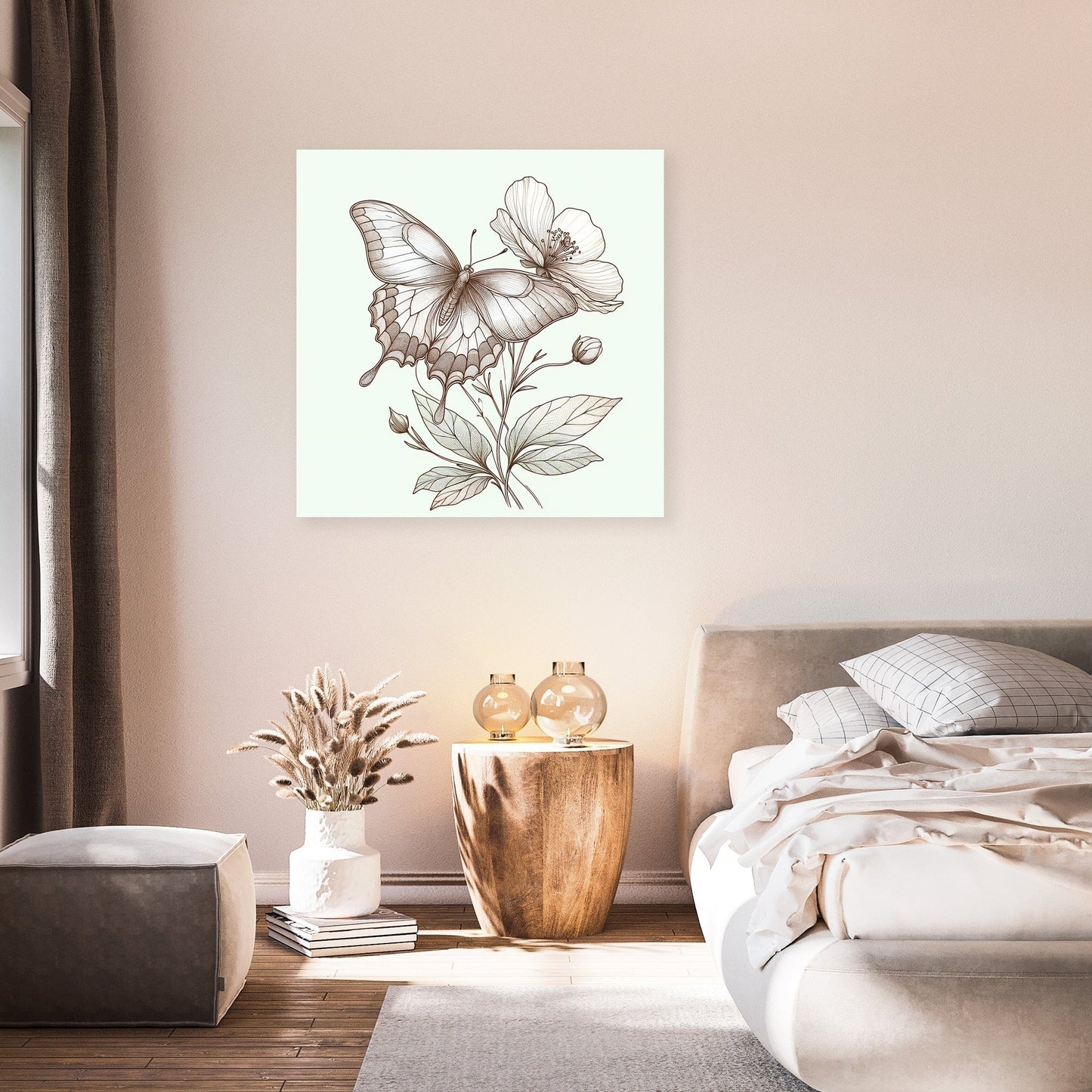 Butterfly Elegance Canvas