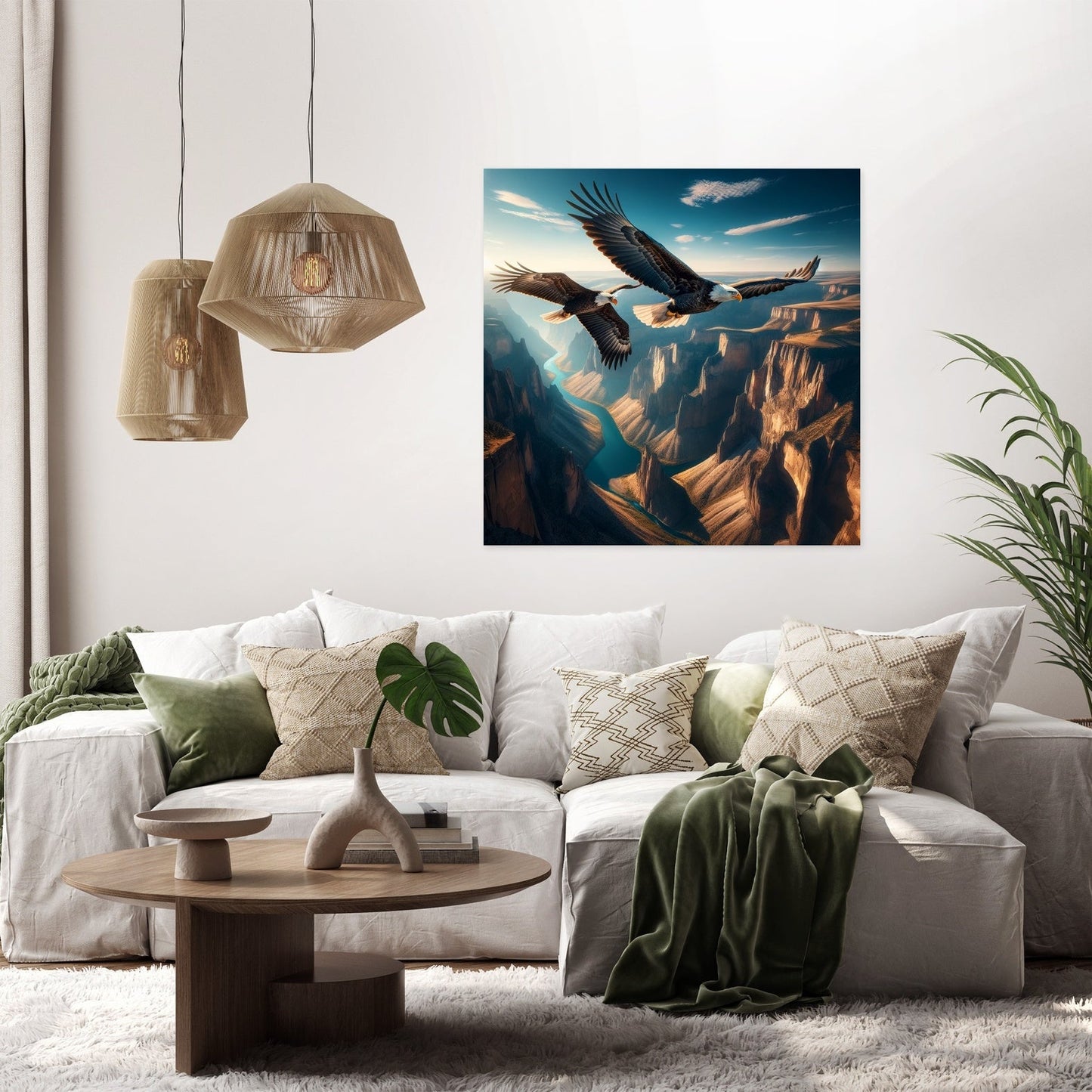 Soaring Eagles Canvas
