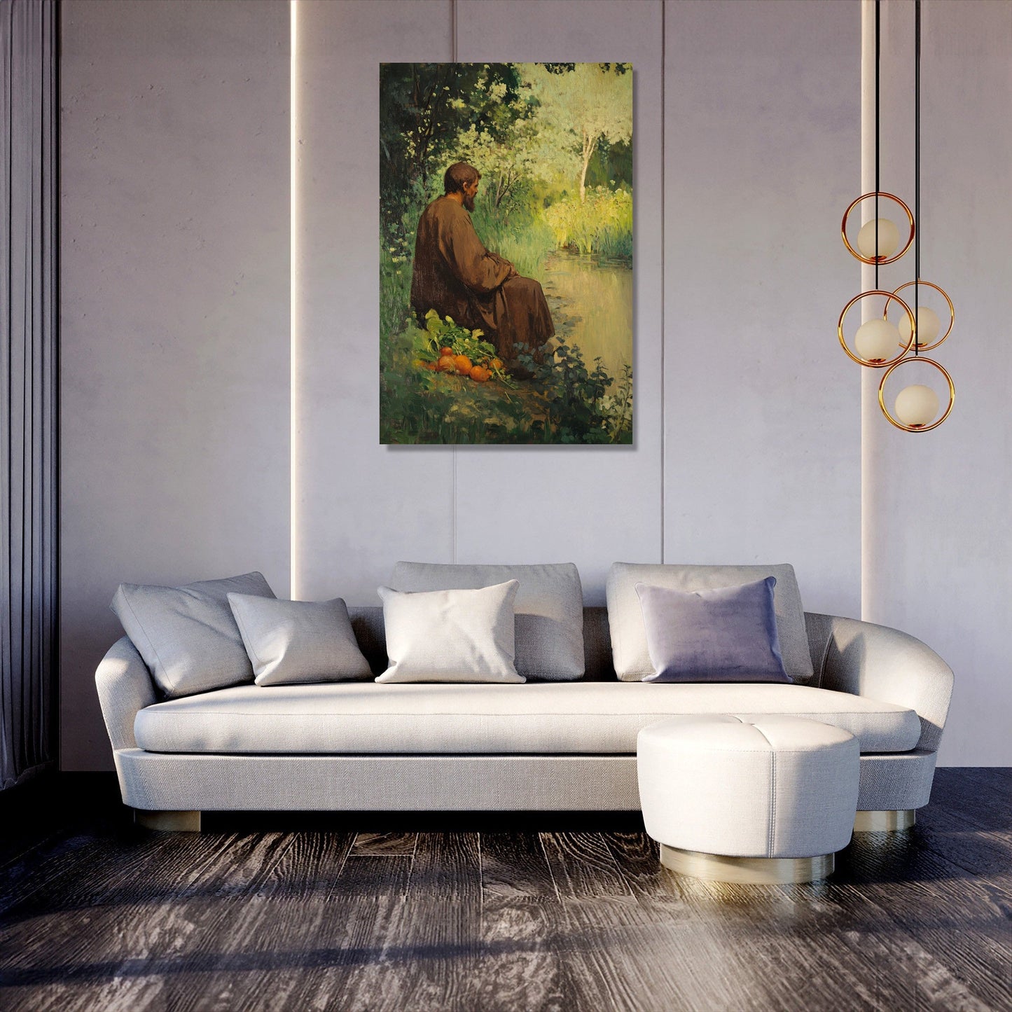 Saint David's Solitude Canvas
